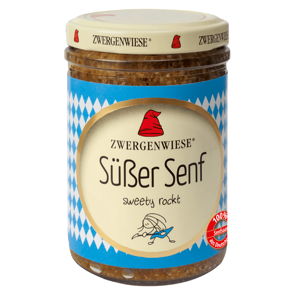 Süßer Bio-Senf mit feiner Note