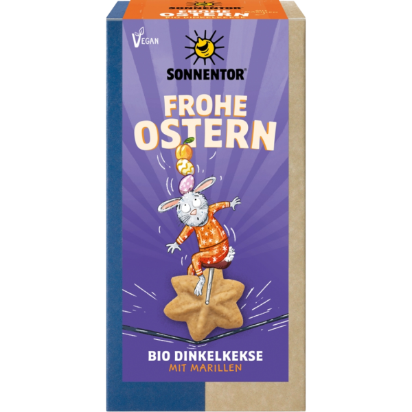 Sonnentor Bio Frohe Ostern Kekse, 125g Packung