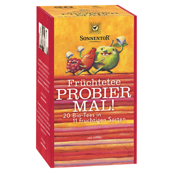 Sonnentor Bio Früchtetee, Probier mal! 20 Sorten