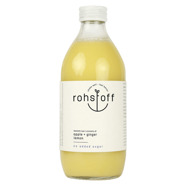 rohstoff Bio Apfel Ingwer Lemon