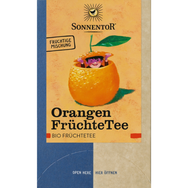 Sonnentor Bio Orangen FrüchteTee 32,4 g, Doppelkammerbeutel
