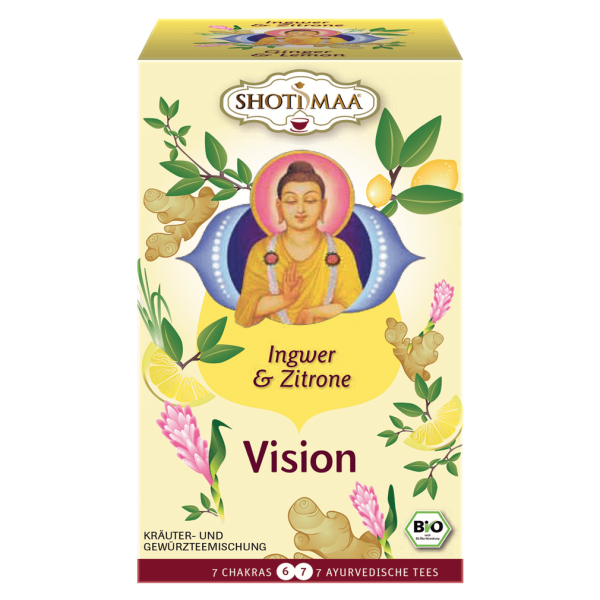 Shotimaa Bio Vision Ingwer & Zitrone Tee