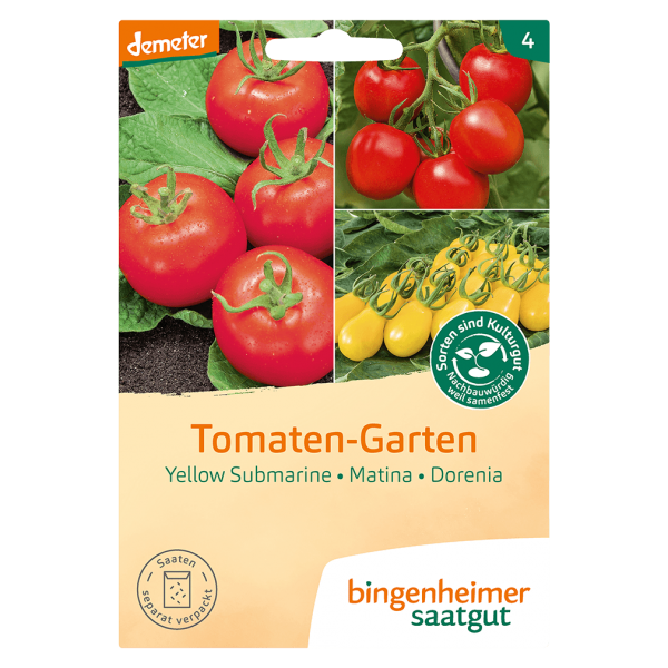 Bingenheimer Saatgut Bio Tomaten-Garten, Mischung