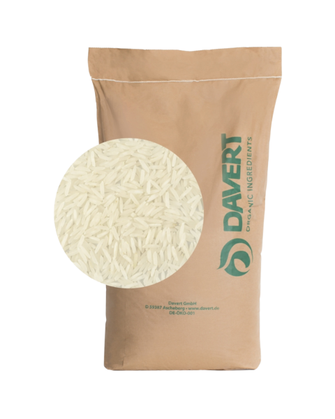 Davert Bio Weißer Basmati Reis Demeter, 25 kg