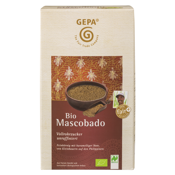 GEPA Bio Mascobado Vollrohrzucker, 1000g