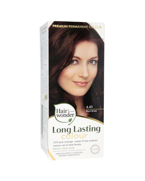 Hairwonder Langhaltende Farbe Warmes Braun 4.45