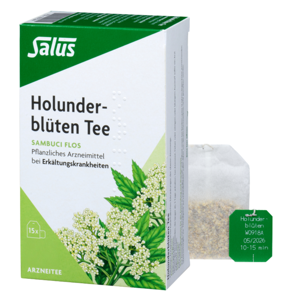 Salus Bio Holunderblütentee, 15 Teebeutel MHD 31.05.2026