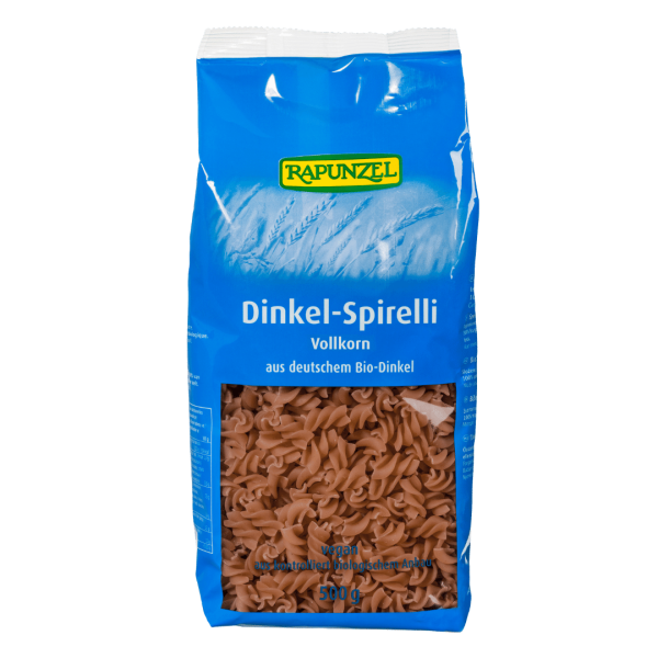 Rapunzel Bio Dinkel-Spirelli Vollkorn aus Deutschland