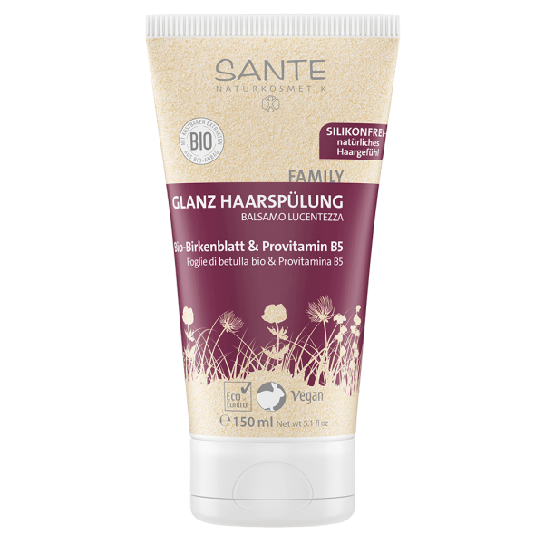 Sante Naturkosmetik Bio-Birkenblatt & Provitamin B5 Glanz Spülung