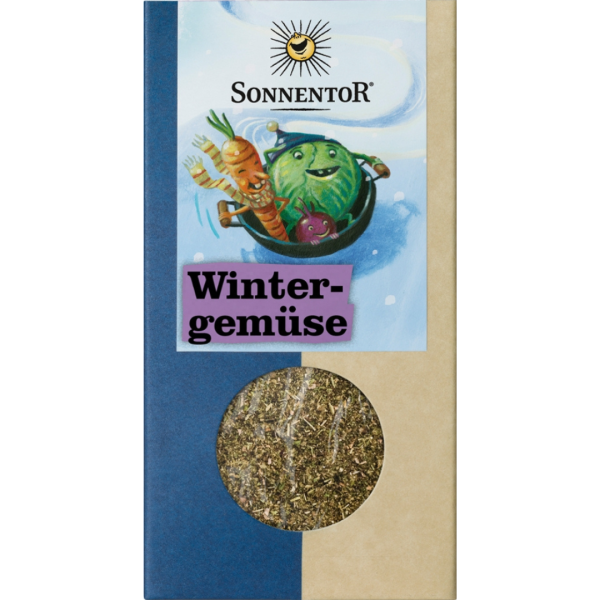 Sonnentor Bio Wintergemüse-Gewürz, 40 g, Packung