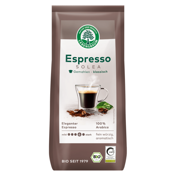 Lebensbaum Bio Solea Espresso, gemahlen