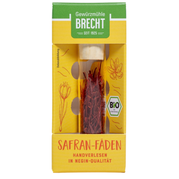 Gewürzmühle Brecht Bio Safran Fäden