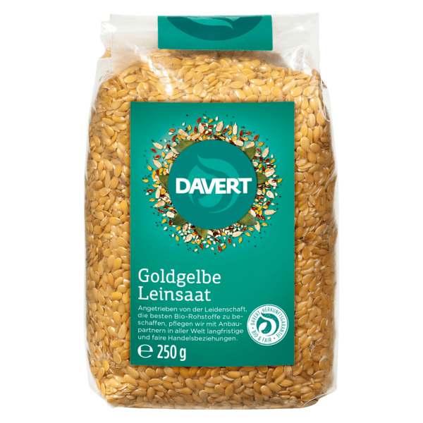 Davert Bio Goldgelbe Leinsaat