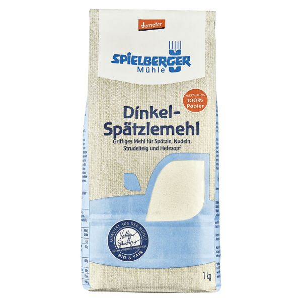 Spielberger Bio Dinkel-Spätzlemehl Type 630