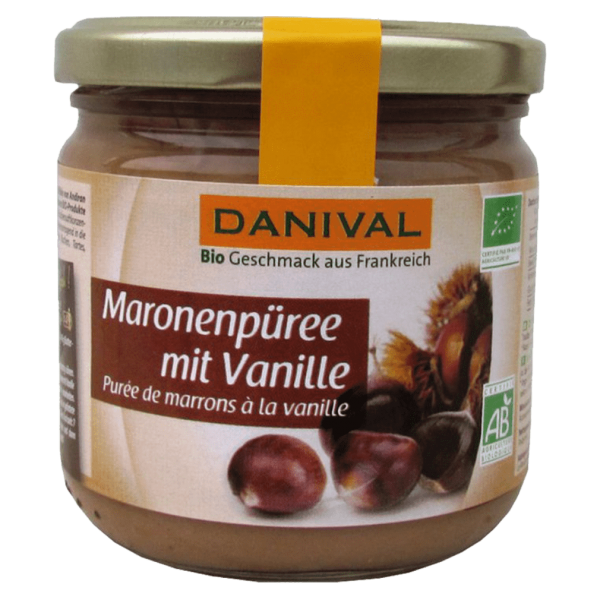 Danival Bio Maronenpüree mit Vanille