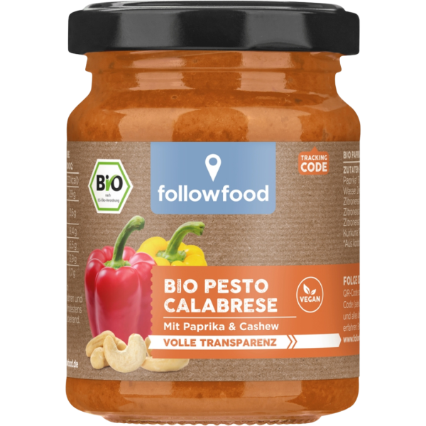 followfood Bio Pesto Paprika &amp; Cashew