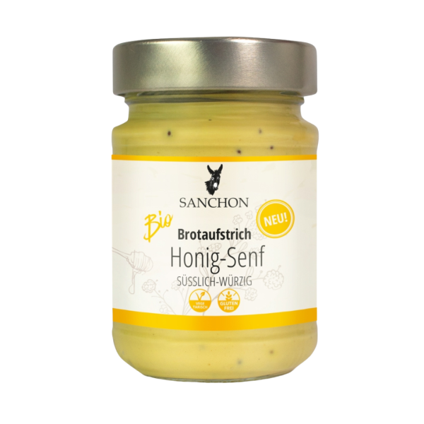 Sanchon Bio Brotaufstrich Honig-Senf