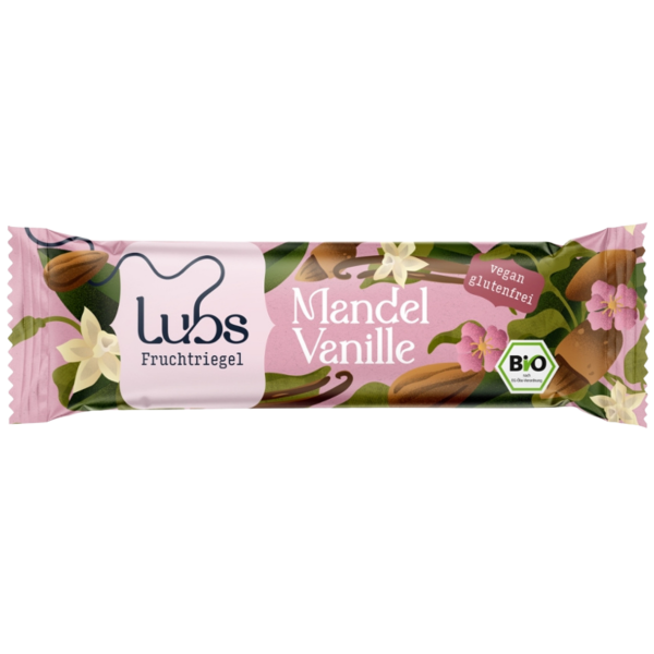 Lubs Bio Mandel Vanille Fruchtriegel