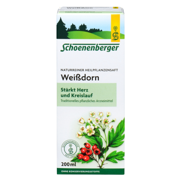 Schoenenberger Weißdorn-Heilpflanzensaft