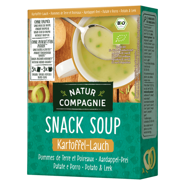 Natur Compagnie Bio Snack Soup Kartoffel-Lauch