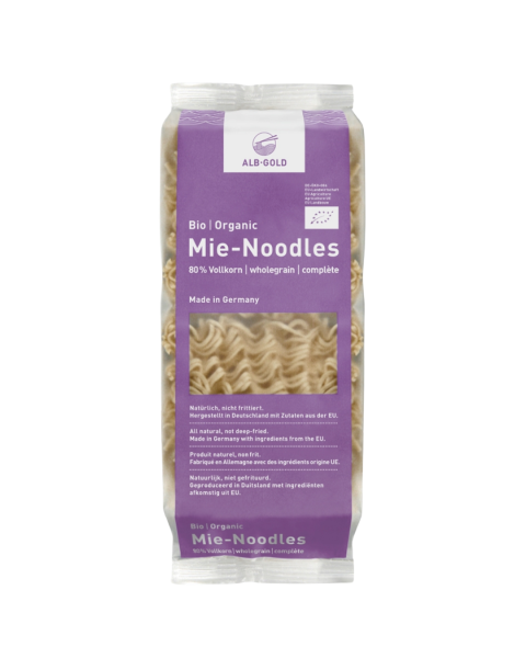 Alb-Gold Bio Mie-Noodles Vollkorn, 250 g