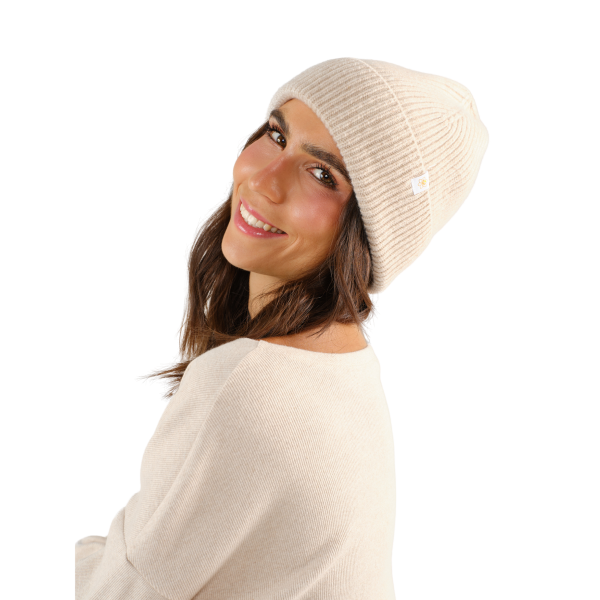 Spirit of Om Mütze Shirah - beige