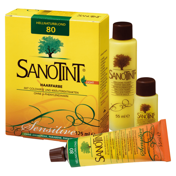 Sanotint Haarfarbe light Hell Natur Blond Nr. 80