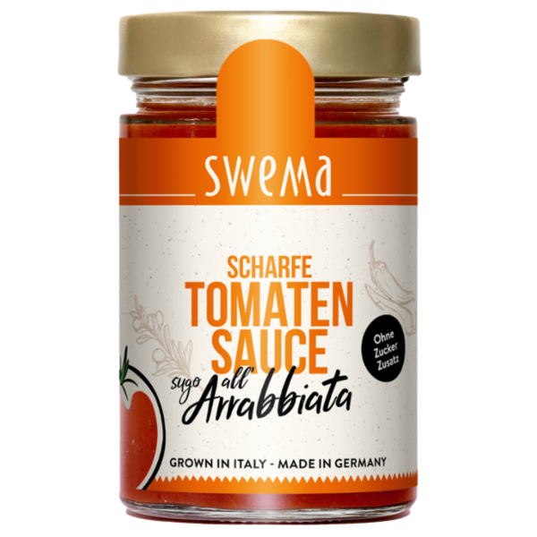 SweMa Bio Tomatensauce Sugo all`Arrabiata