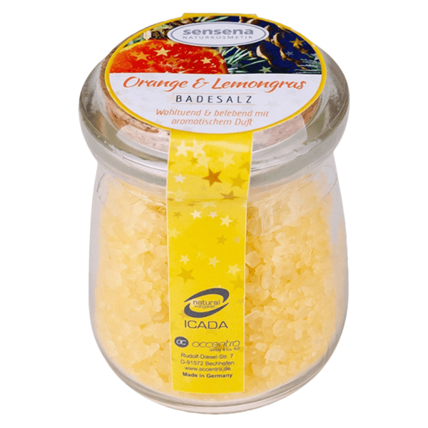 sensena Badesalz Orange &amp; Lemongras