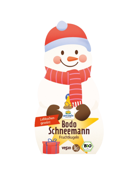Govinda Bio Bodo der Schneemann, 60g
