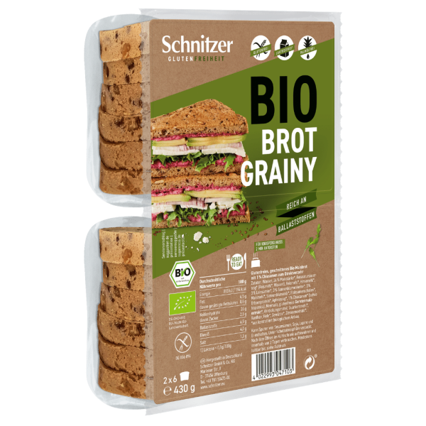 Schnitzer Bio Brot Grainy