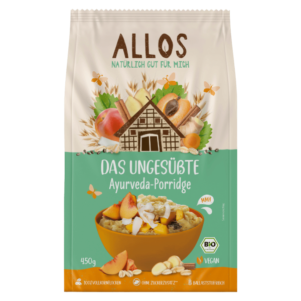 Allos Bio Das Ungesüßte Ayurveda-Porridge