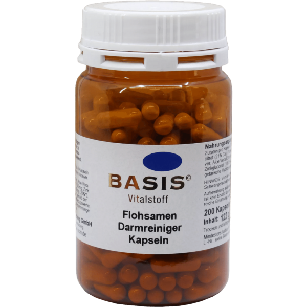BASIS Flohsamen Darmreiniger Kapseln