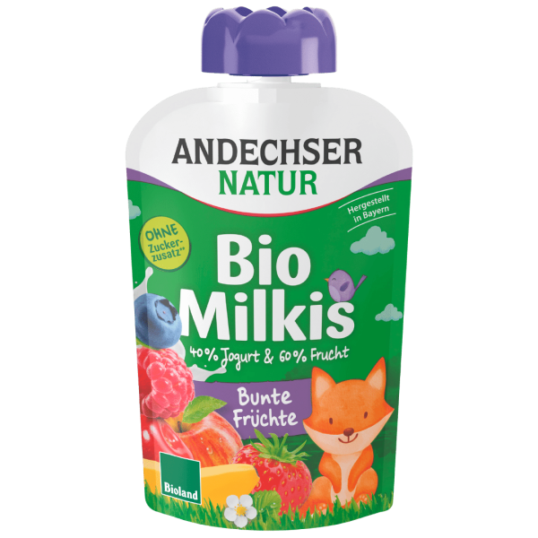 Andechser Natur Bio Milkis Bunte Früchte
