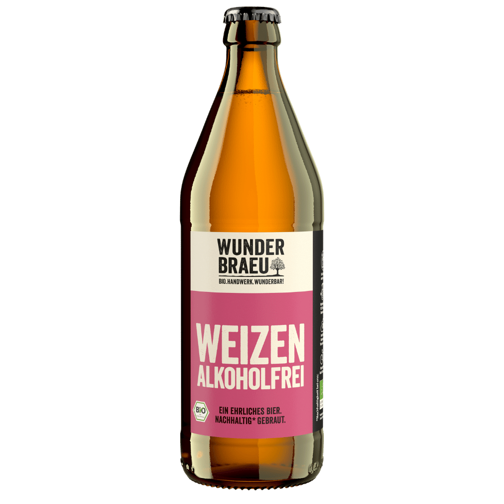 Bio Weizen alkoholfrei von Wunderbräu bei greenist.de