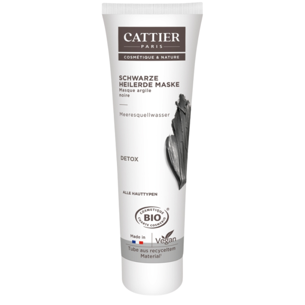 Cattier Schwarze Heilerde Maske