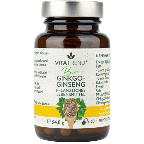 vitatrend Bio Ginkgo-Ginseng Kapseln