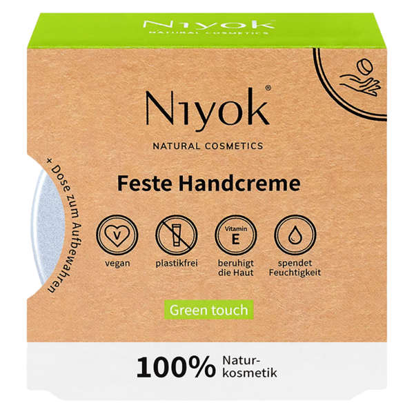 Niyok Feste Handcreme Green Touch MHD: 30.11.24