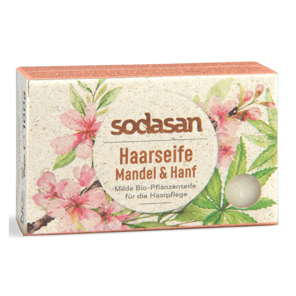 Sodasan Haarseife Mandel & Hanf