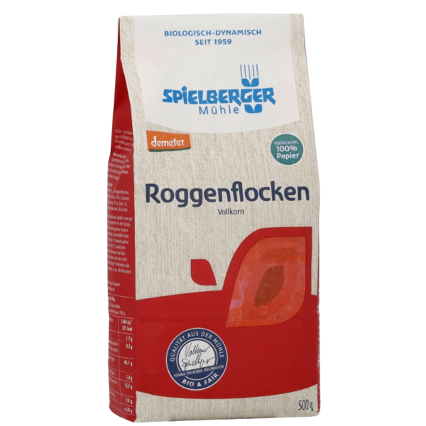 Spielberger Bio Roggenflocken