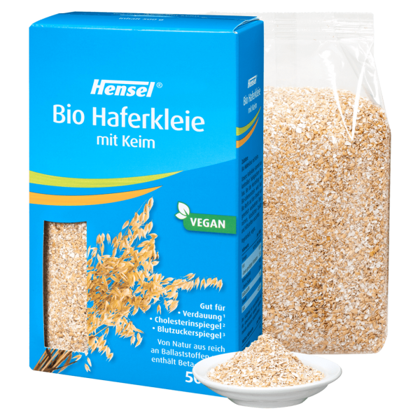 Hensel Bio Haferkleie mit Keim