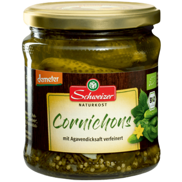 Schweizer Bio Cornichons demeter