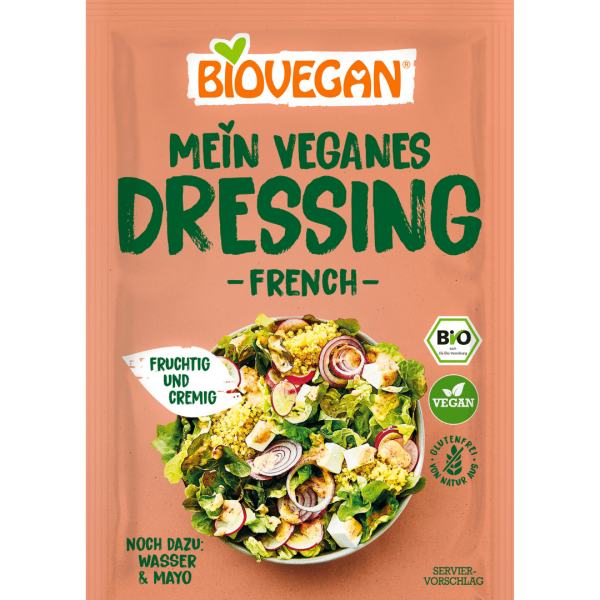 Biovegan Bio Mein veganes Dressing, French, 18g