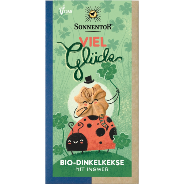 Sonnentor Bio Viel Glück! Kekse, 100 g, Packung