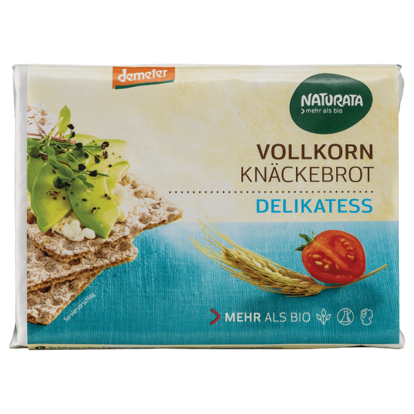 Naturata Bio Vollkorn-Knäckebrot Delikatess