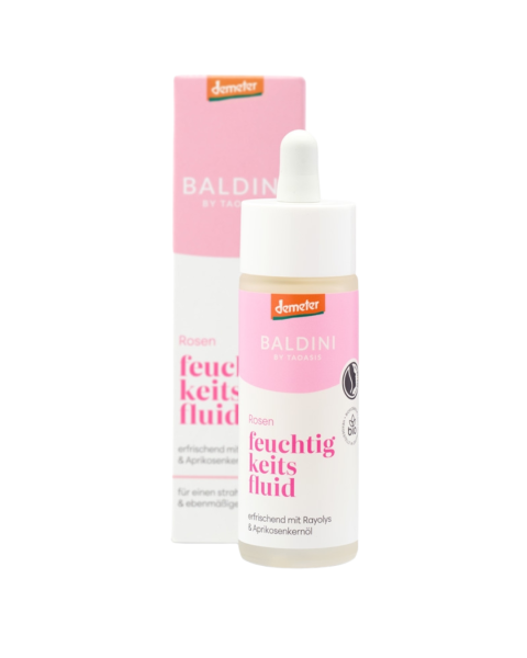 Baldini Rosen Feuchtigkeitsfluid demeter, 30ml