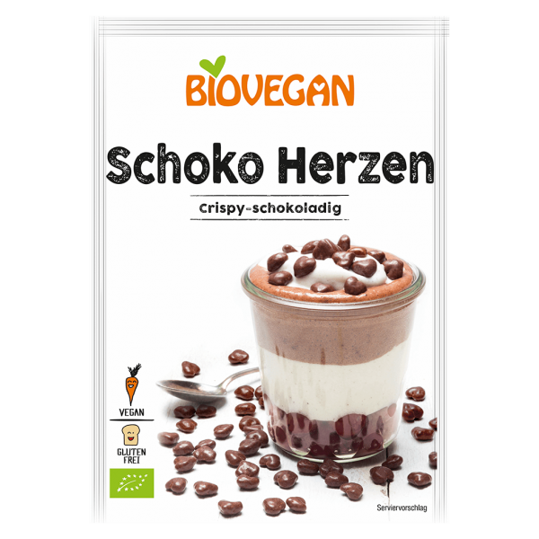 Biovegan Bio Schoko Herzen