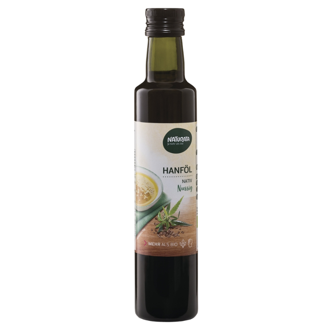 Hanfo Hanföl nativ von Naturata – kaltgepresst & bio