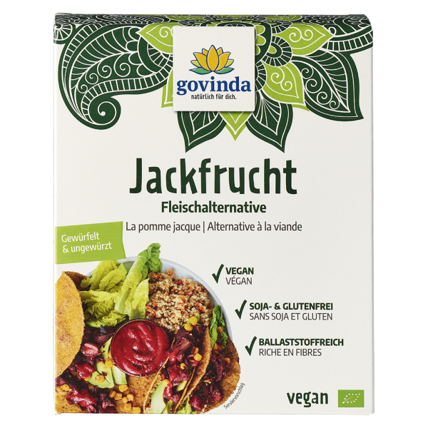 Govinda Bio Jackfrucht Fleischalternative Würfel