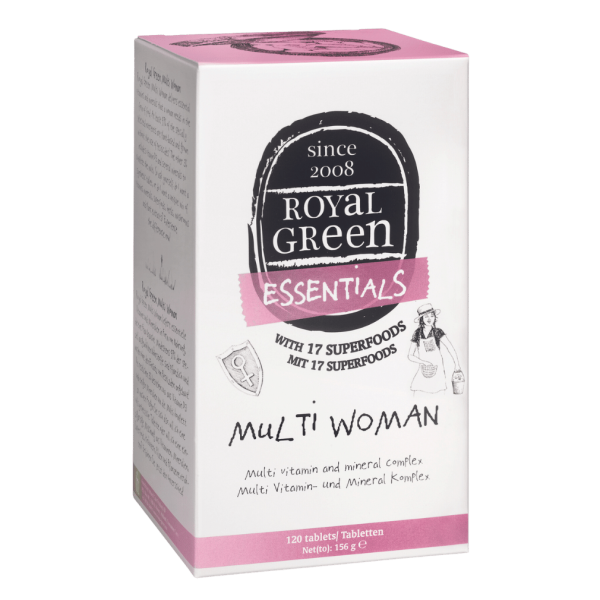 Royal Green Multi Woman